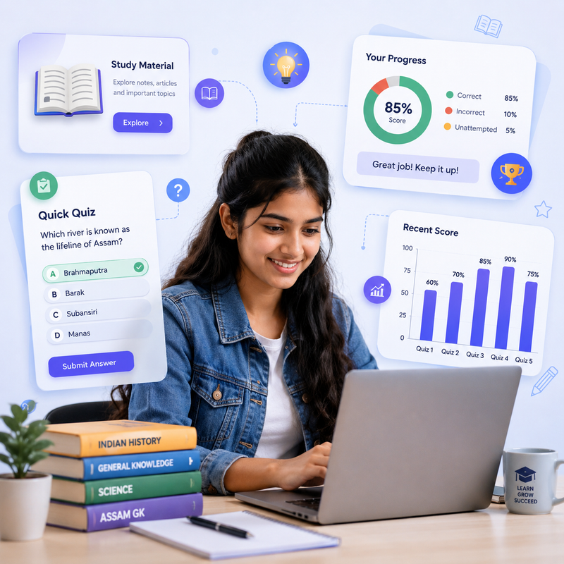 Student studying on XopunXetu